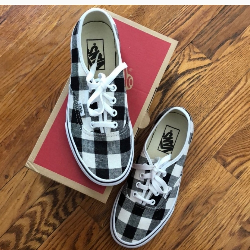 Vans Authentic (Madewell) Plaid/ Ghigham